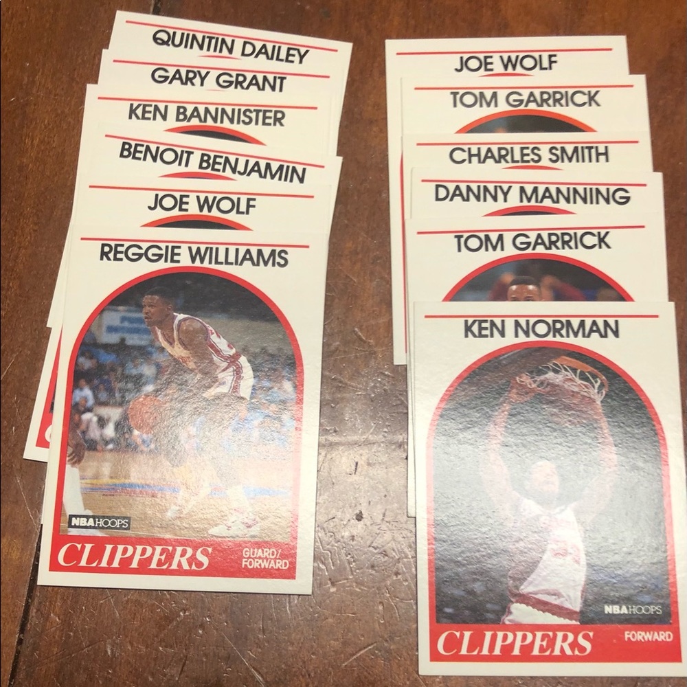 Hoops basketball 🏀 89 different players